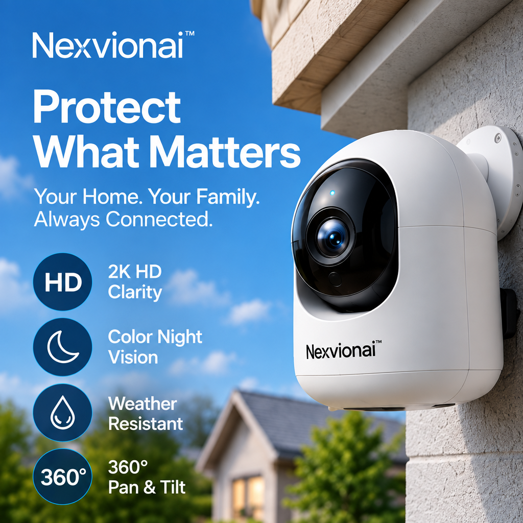 Nexvionai™ Wireless Security Camera