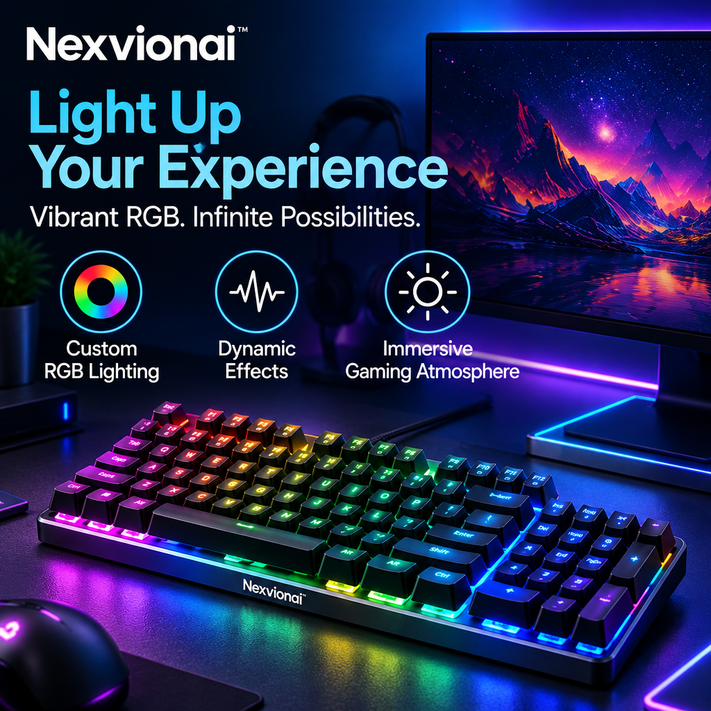 Nexvionai™ RGB Gaming Keyboard