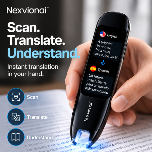 Nexvionai™ AI Translation Pen Scanner