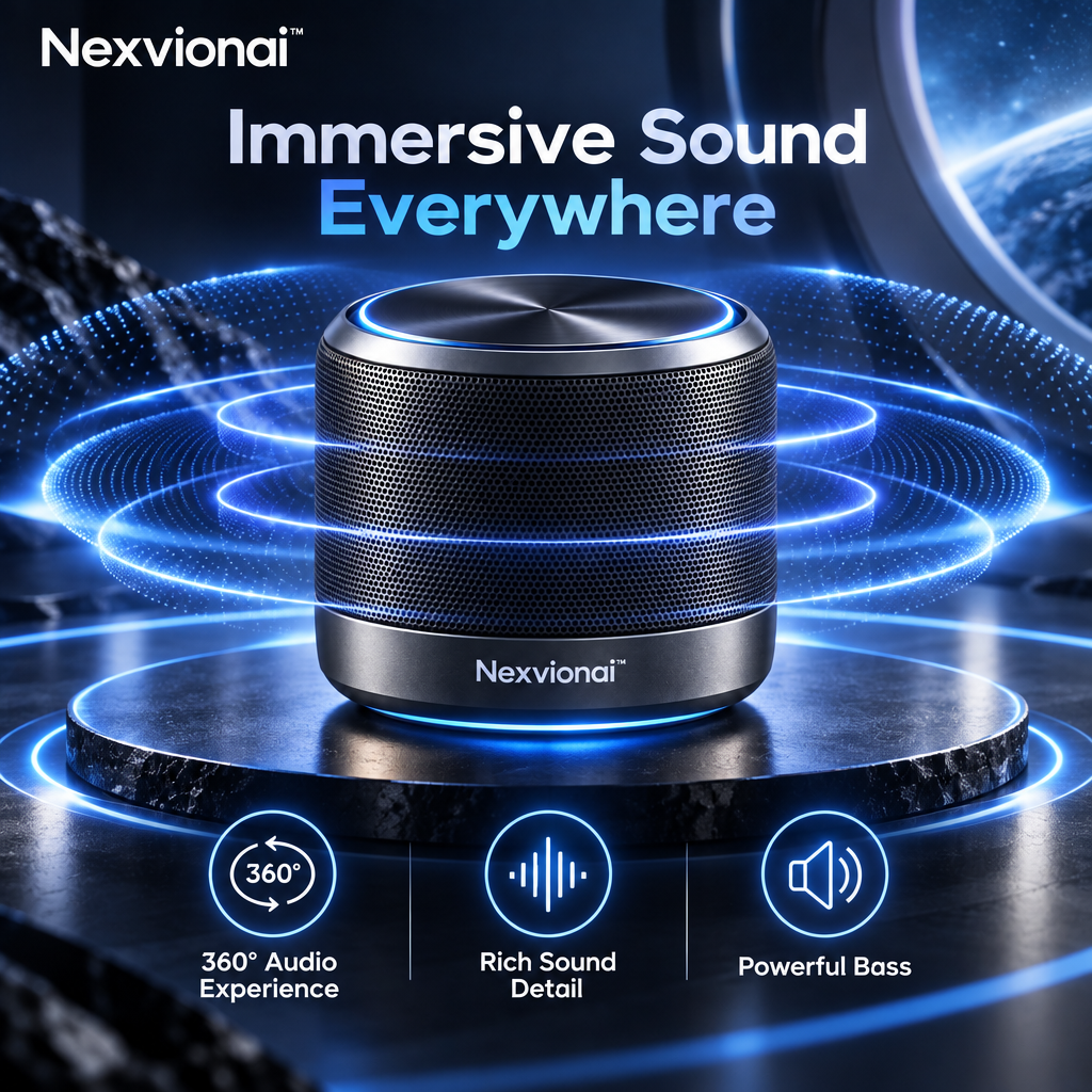 Nexvionai™ Portable Bluetooth Speaker