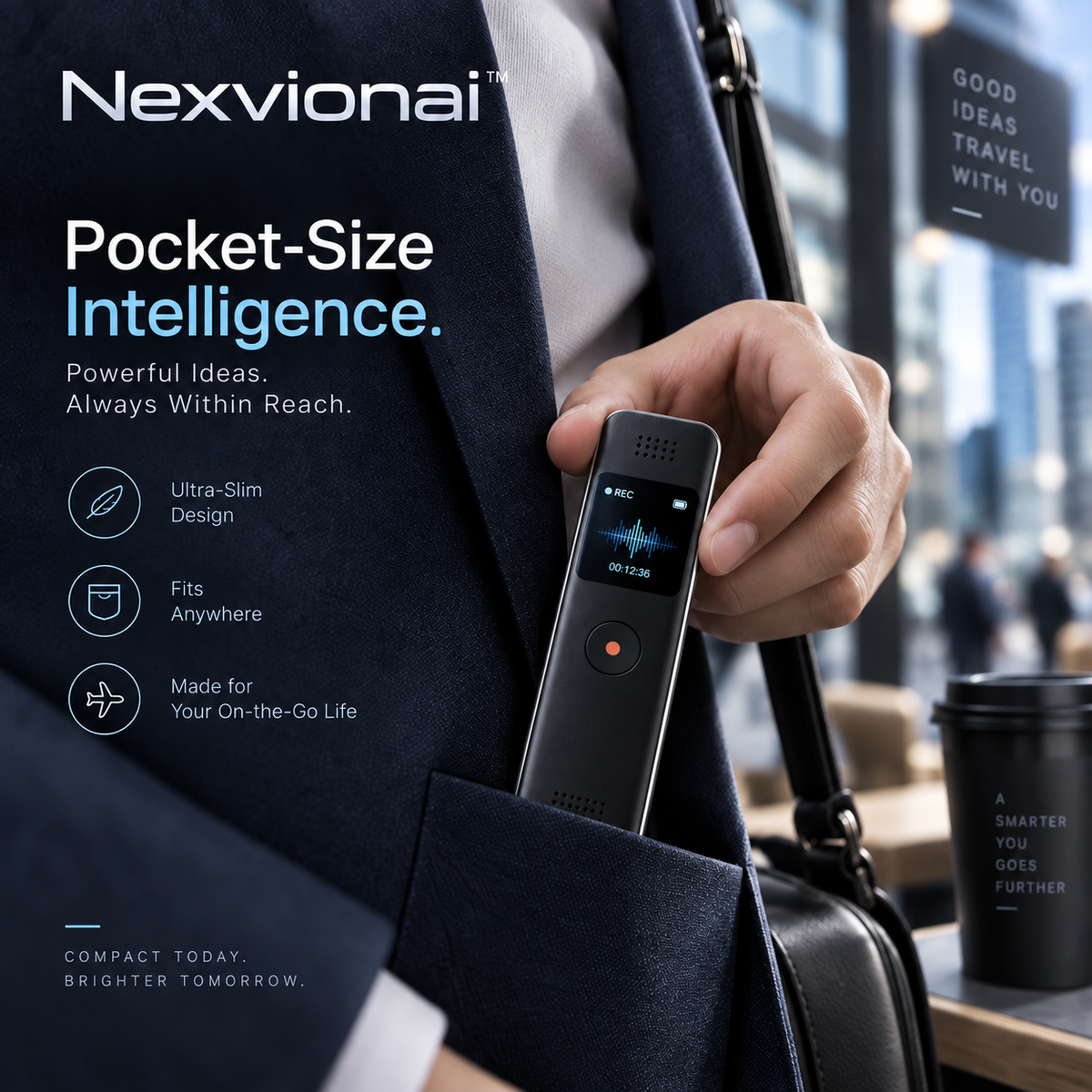 Nexvionai™ AI Voice Recorder
