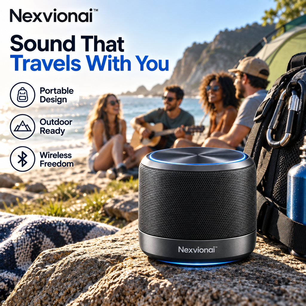 Nexvionai™ Portable Bluetooth Speaker
