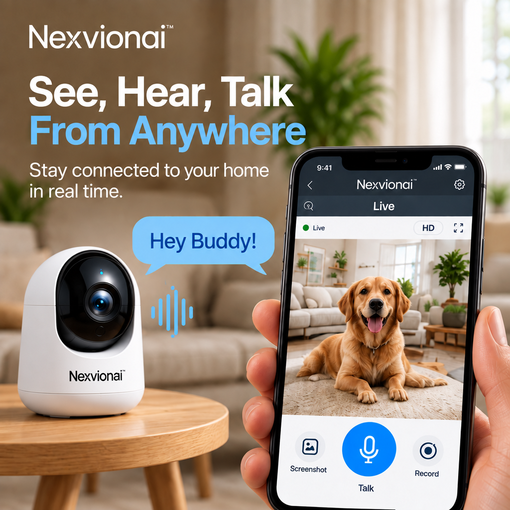 Nexvionai™ Wireless Security Camera