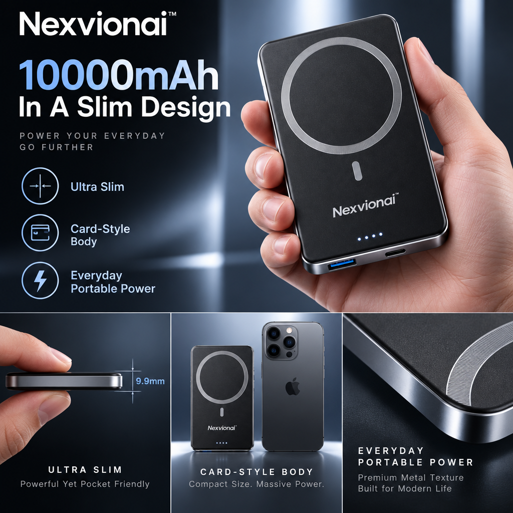 Nexvionai™ Portable Power Bank