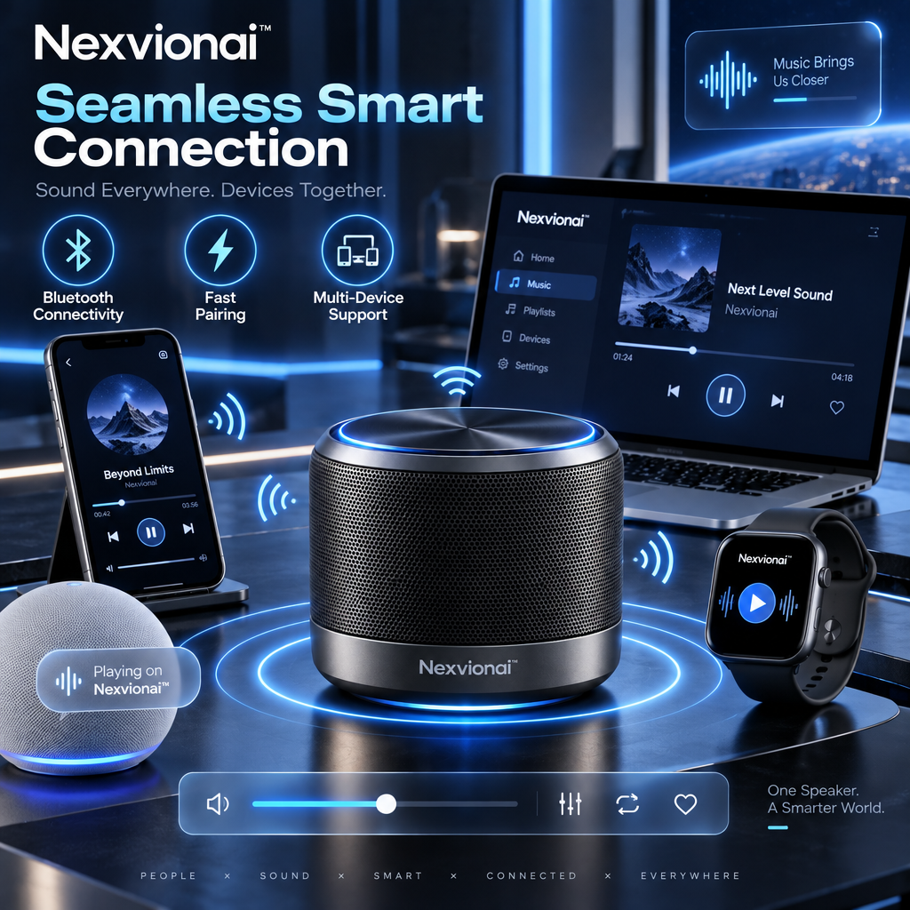 Nexvionai™ Portable Bluetooth Speaker