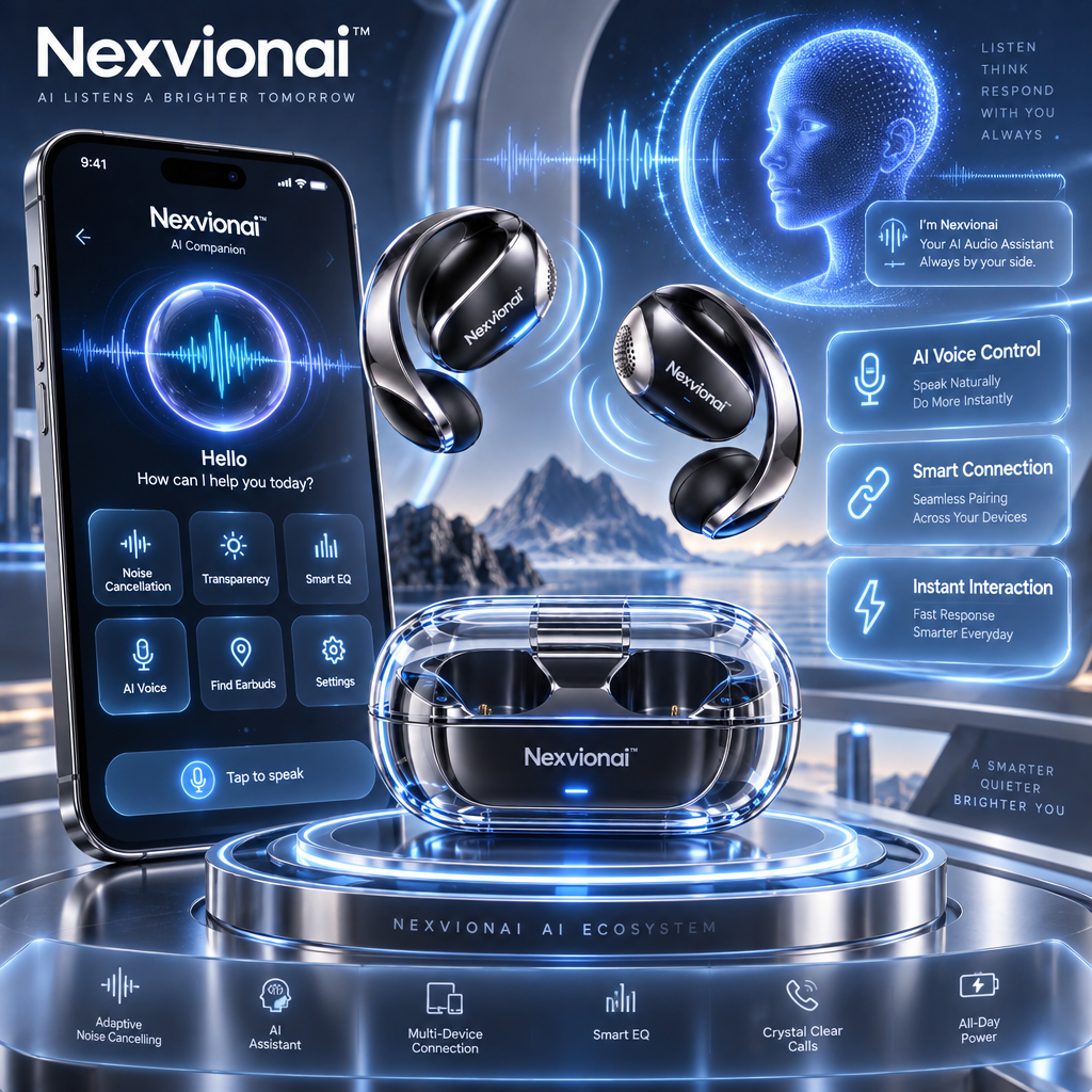 Nexvionai™ Smart Noise Cancelling Earbuds