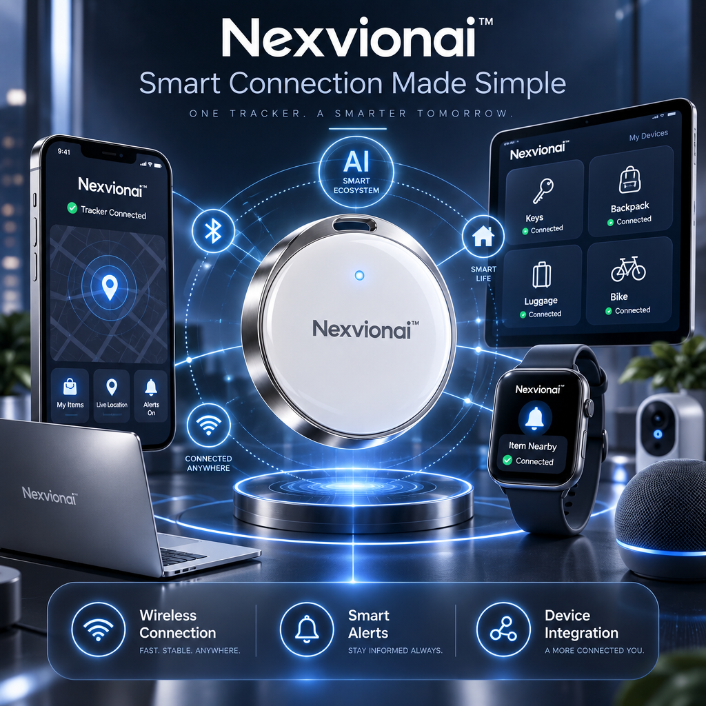 Nexvionai™ Smart Bluetooth Tracker