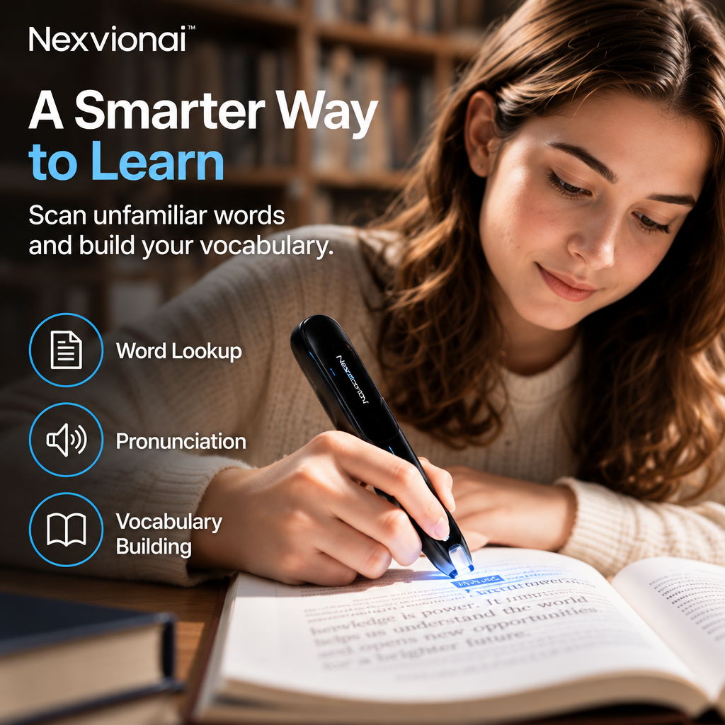 Nexvionai™ AI Translation Pen Scanner