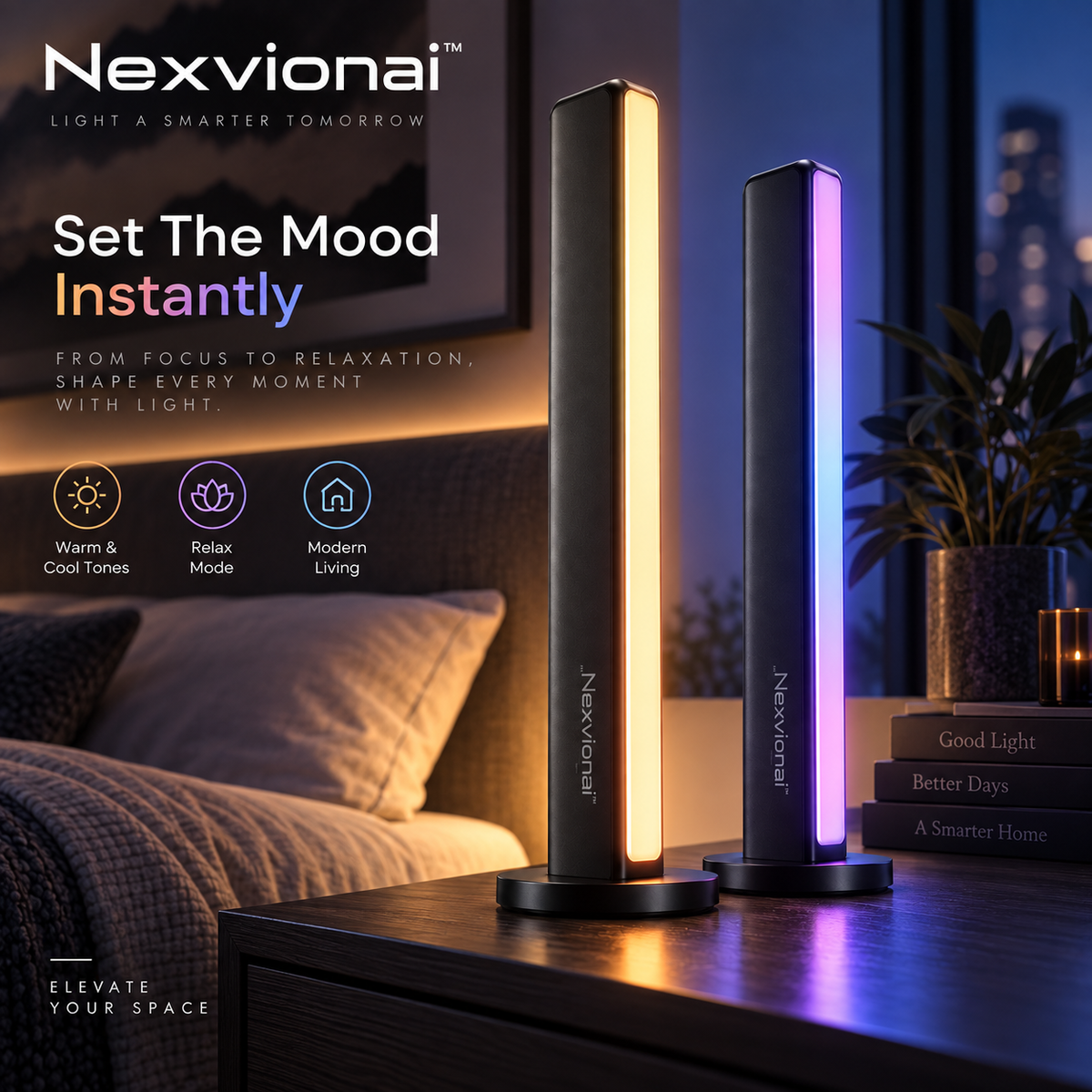 Nexvionai™ Smart LED Ambient Light Bar