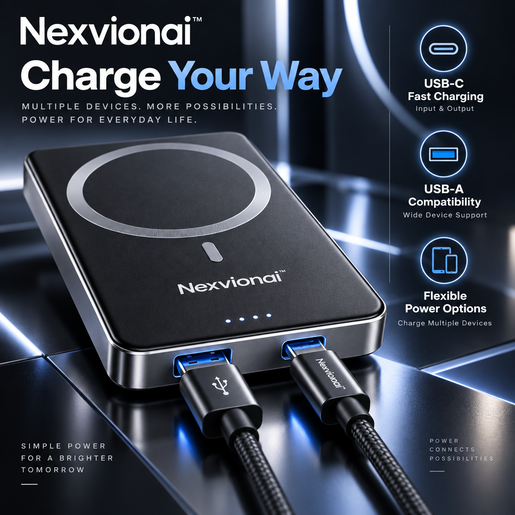 Nexvionai™ Portable Power Bank