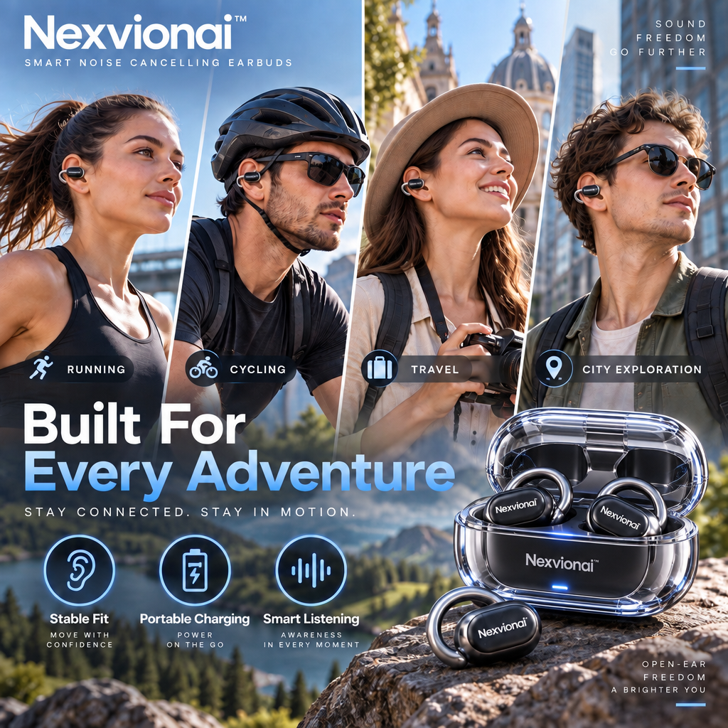 Nexvionai™ Smart Noise Cancelling Earbuds
