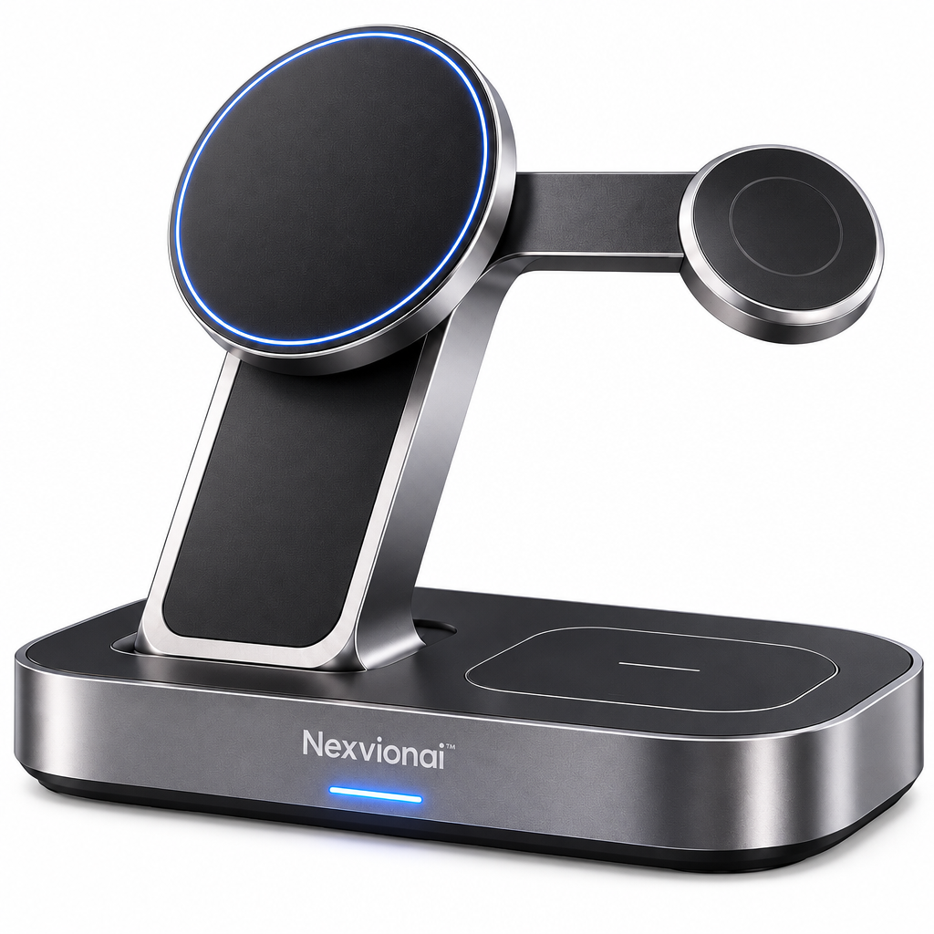 Nexvionai™ 3-in-1 Magnetic Wireless Charger