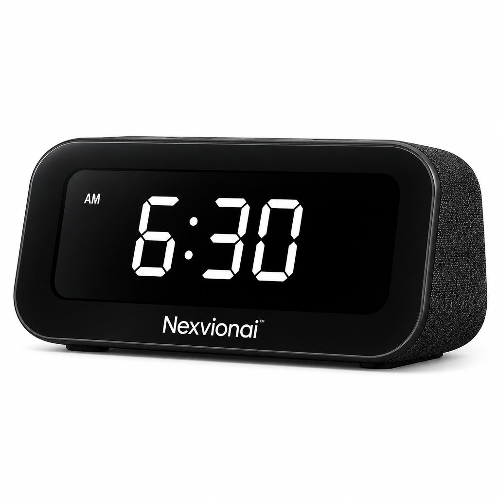 Nexvionai™ Smart Display Alarm Clock